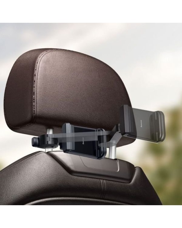 Baseus Авто держатель + Беспроводная Зарядка для Заднего Сиденья 15W