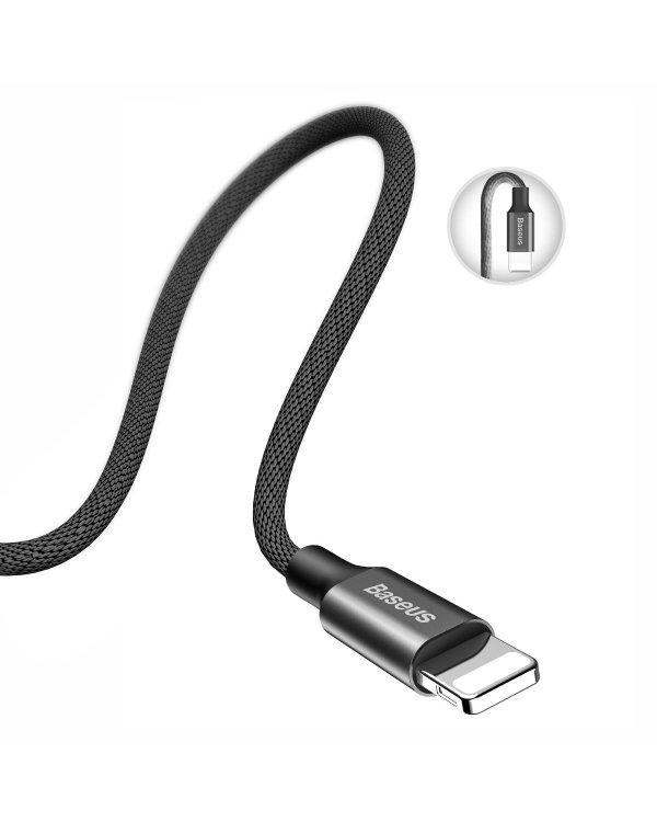Baseus Yiven Textile Charge 2A Lightning Кабель Для Зарядки и Переноса Данных 1.2m
