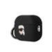 Karl Lagerfeld 3D Logo NFT Karl Head Silicone Case Защитный чехол для AirPods Pro 2 / чёрный