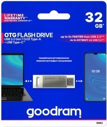 Goodram 32GB ODA3 USB 3.2 Флеш Память