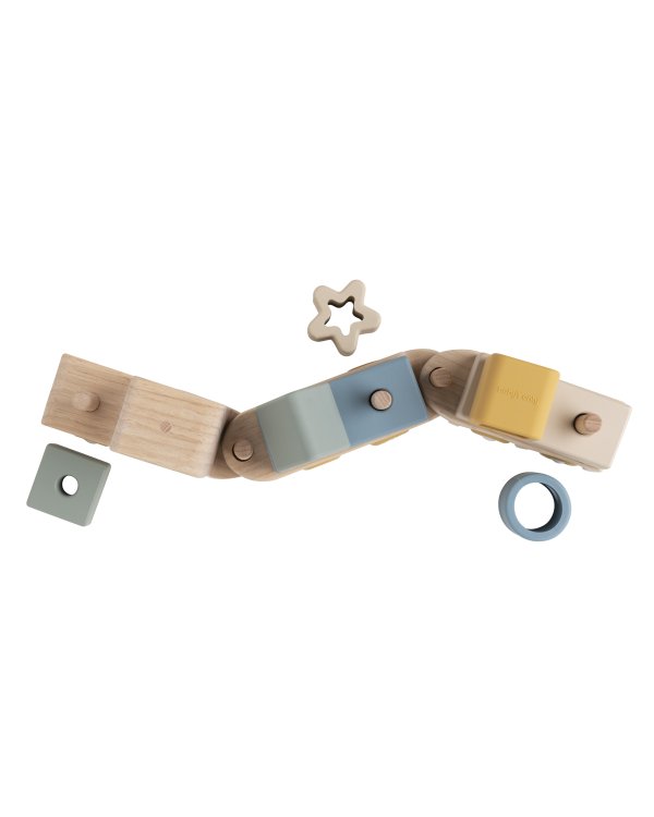 Baby's Only BO-860.852.810.50 Деревянный игрушечный поезд 10m+