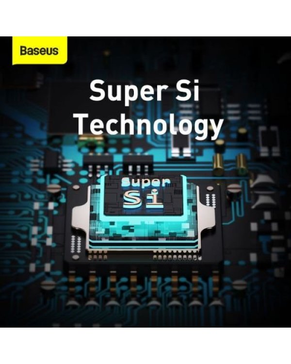 Baseus CCSP020102 Super Si 1C Дорожное Зарядное Устройство 25W