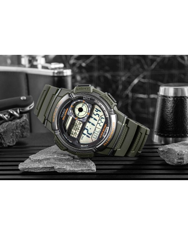 CASIO AE-1000W-3AVDF Мужские часы