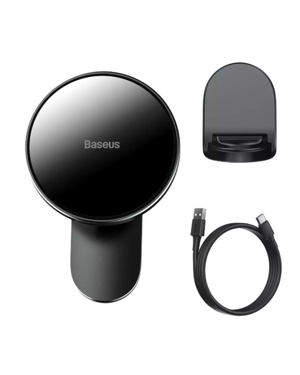 Baseus WXJN-01 Автомобильный держатель для смартфона с беспроводной зарядкой 15W