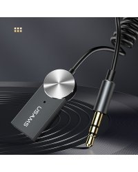 USAMS US-SJ464 Адаптер Аудио Bluetooth 5.0 / USB-AUX