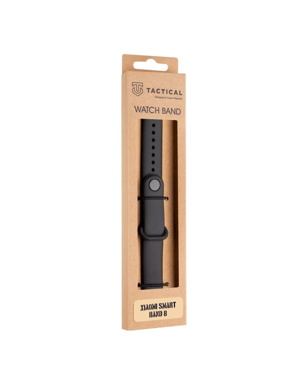 Tactical 846 Silicone Band Ремешок для часов Xiaomi Smart Band 8/9/10 / чёрный