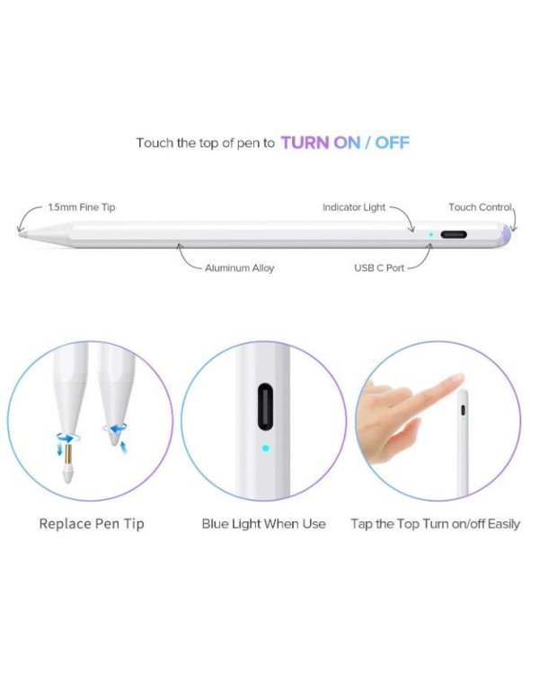 Mocco AC10-S Bluetooth cтилус для сенсорных экранов Apple