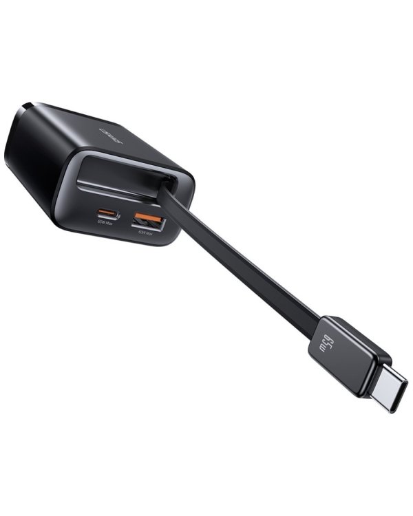 Usams Xiang Series USB-C / USB-A Hастенное Зарядное Устройство White