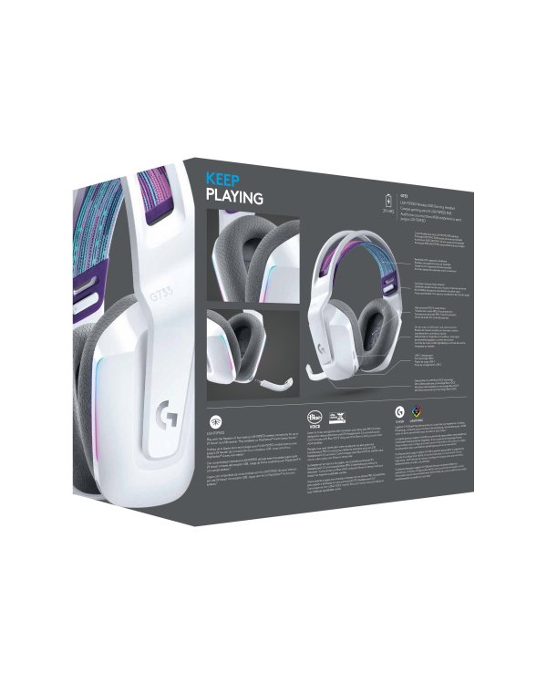 Logitech G G733 LIGHTSPEED Беспроводная Игровая Гарнитура с RGB