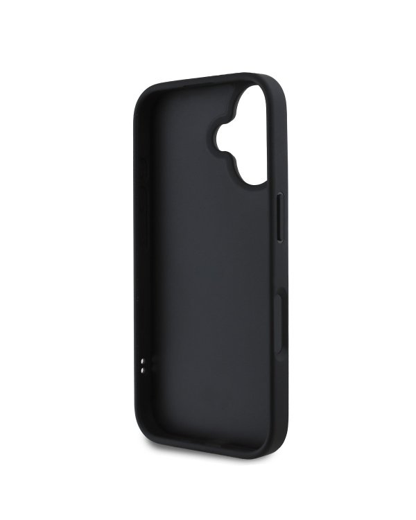 Karl Lagerfeld 3D Rubber Ikonik Case Защитный чехол для iPhone 16 / чёрный