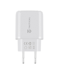 Tactical Base Plug Dual 20W Сетевое зарядное устройство 20W / белый