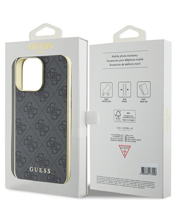 Guess 4G Charms Collection Back Case Защитный Чехол для Apple iPhone 15 Pro Max