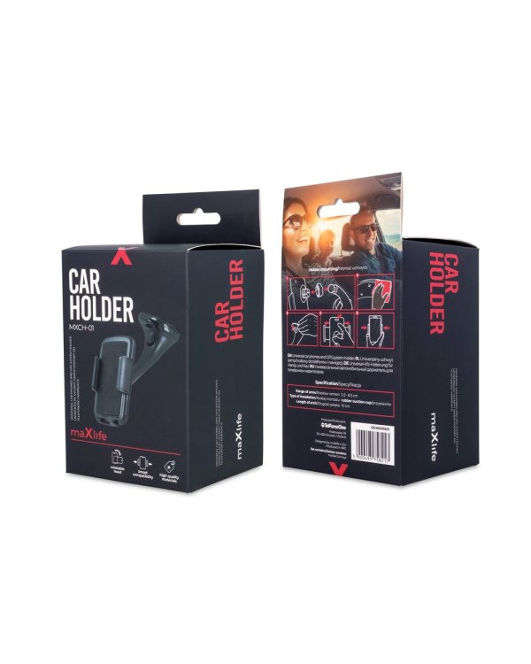 Maxlife MXCH-01 Универсальный держатель для автомобиля (5,5-8.5cm)