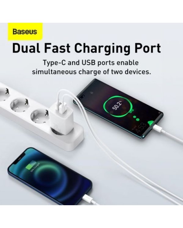 Baseus CCXJ-B02 3арядное устройство USB-C 20W