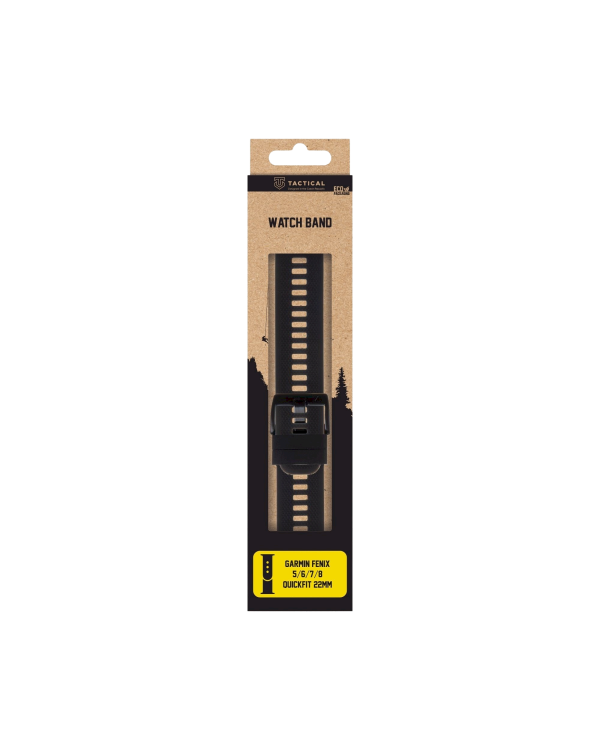 Tactical 426 Silicone Band Ремешок для часов Garmin Fenix 5/6/7/8 QuickFit 22mm / чёрный