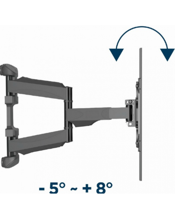 Gembird Full-motion Настенное Крепление для Телевизора 600x400 / 45kg