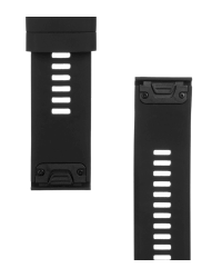 Tactical 668 Silicone Band Ремешок для часов Garmin Fenix 5X/6X/7X/8 QuickFit 26mm / чёрный