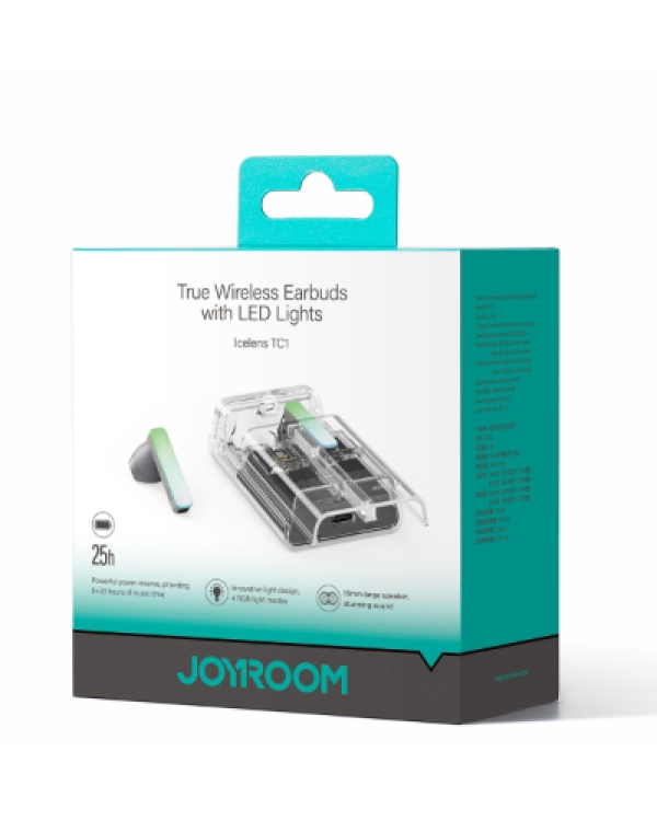 Joyroom JR-TC1 IceLens Series Bluetooth LED Беcпроводные Наушники