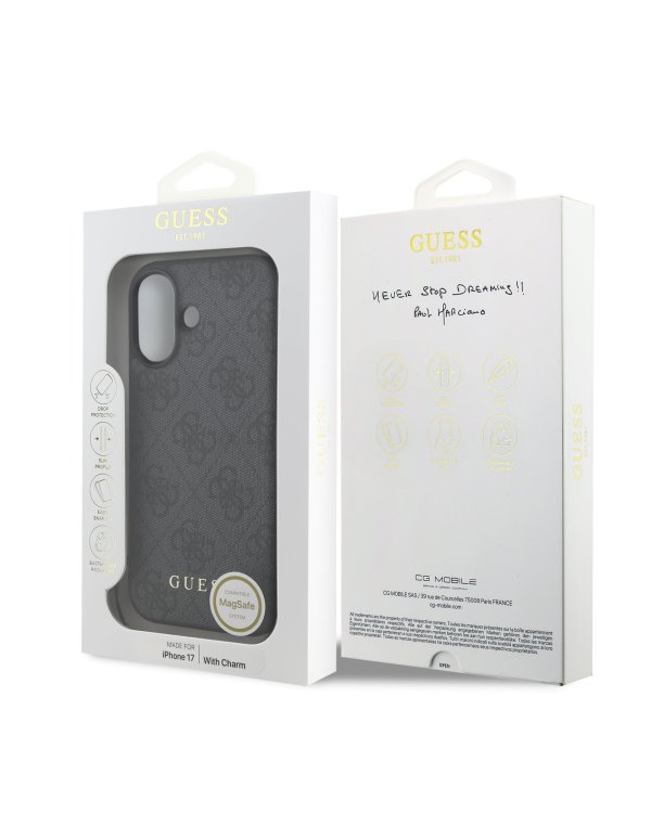 Guess 4G Charm Case Чехол для Apple iPhone 17