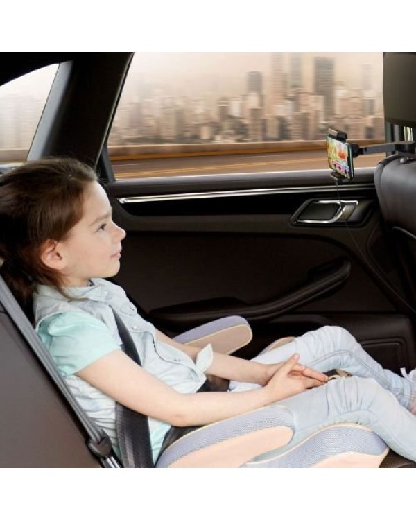 Baseus Авто держатель + Беспроводная Зарядка для Заднего Сиденья 15W