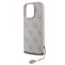 Guess 4G Charm Case Защитный чехол для iPhone 16 Pro Max Tone on Tone / розовый