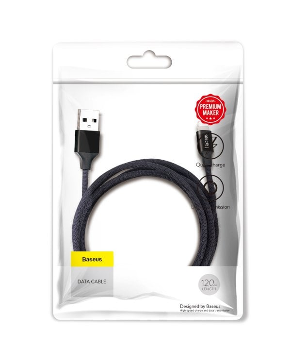 Baseus Yiven Textile Charge 2A Lightning Кабель Для Зарядки и Переноса Данных 1.2m