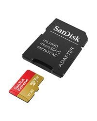 SanDisk Extreme Карта Памяти microSDXC + Адаптер 128 GB