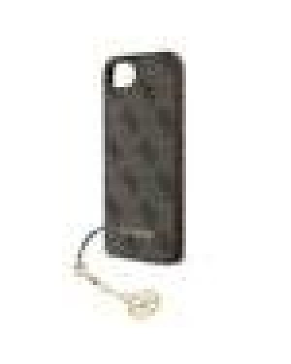 Guess 4G Charm Case Защитный чехол для iPhone 16e Tone on Tone / коричневый