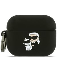 Karl Lagerfeld 3D Logo NFT Karl and Choupette Silicone Case Чехол для наушников Apple AirPods Pro 3