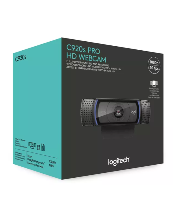 Logitech C920S HD Pro Веб-камера