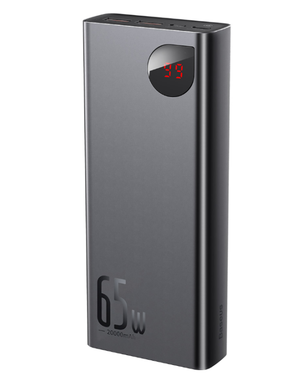 Baseus Adaman Metal Powerbank 20000mAh / PD QC 3.0 / 65W / 2xUSB + USB-C + micro USB