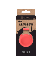 Tactical Airtag Beam Collar Отслеживающее устройство / красный