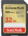 SanDisk Extreme Plus SDHC Карта Памяти 100 MB / 32GB