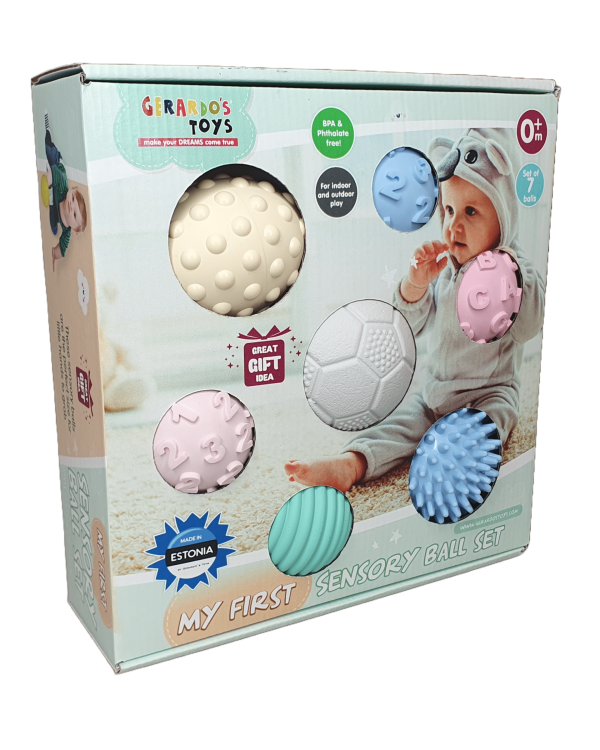 Gerardo's Toys GT7715 Набор массажных сенсорных мячей