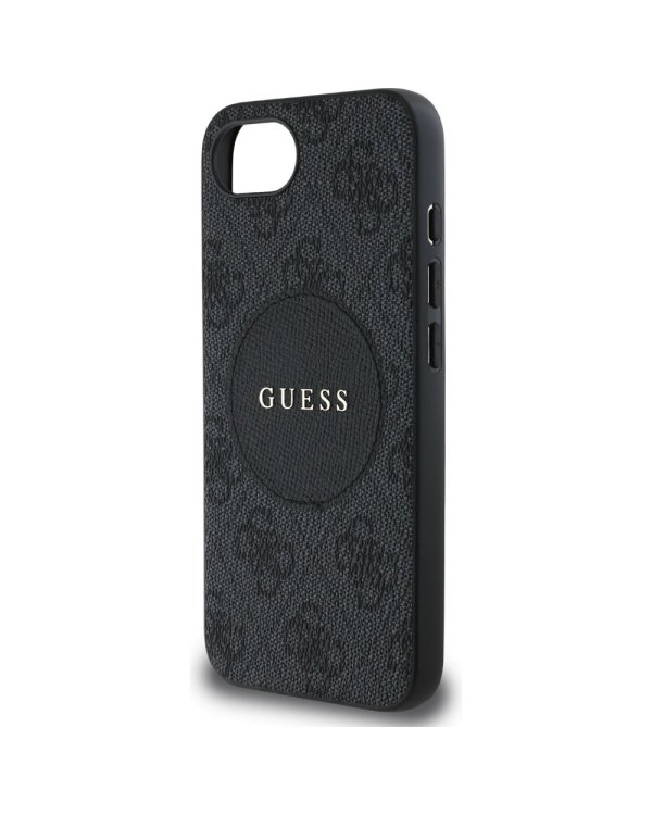 Guess 4G Circle Classic Logo MagSafe Чехол для Apple iPhone 16e