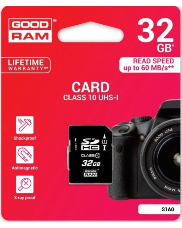 Goodram 32GB SDHC U1-I Class 10 UHS-I Kарта памяти