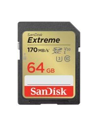 SanDisk Extreme Карта Памяти SDXC 64GB
