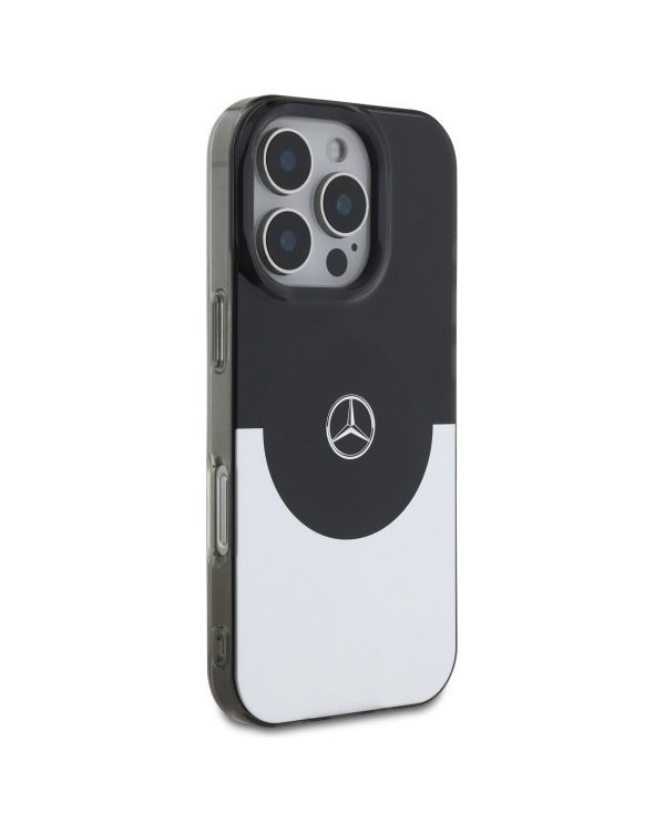 Mercedes Double Layer BiColor MagSafe Защитный Чехол для Apple iPhone 16 Pro Max