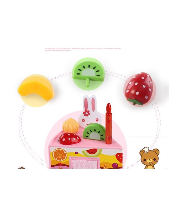 RoGer Интерактивный торт на день рождения с 75 предметами