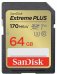 SanDisk Extreme Plus SDXC 64 ГБ Карта памяти
