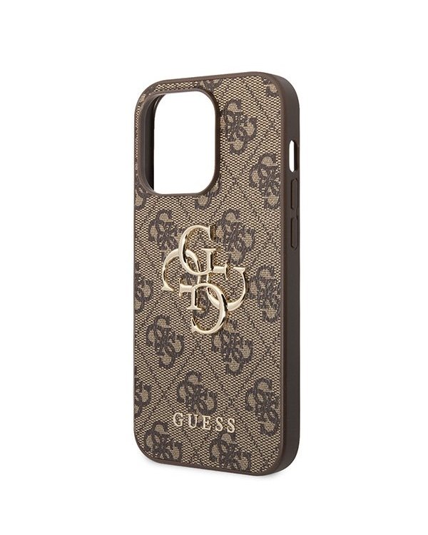 Guess 4G Big Metal Logo Back Case Защитный Чехол для Apple iPhone 15 Pro Max