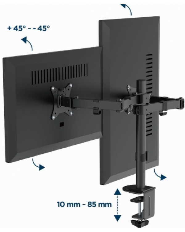Gembird MA-D2-03 Крепление для Монитора