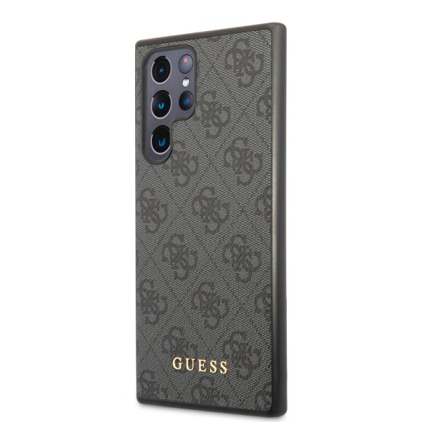 Guess 4G Case Защитный чехол для Samsung Galaxy S24 Ultra / чёрный