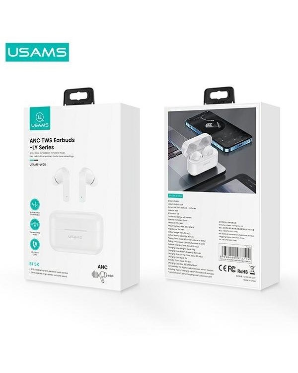 Usams BHULY06 TWS LY Cерии ANC Bluetooth Наушники