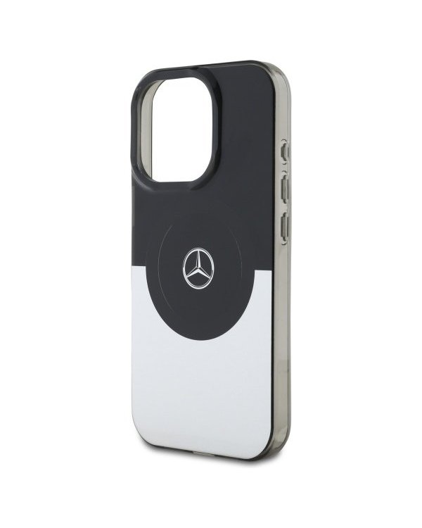 Mercedes Double Layer BiColor MagSafe Защитный Чехол для Apple iPhone 16 Pro