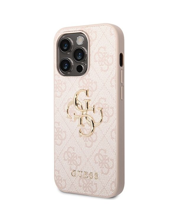 Guess 4G Big Metal Logo Back Case Защитный Чехол для Apple iPhone 15 Pro Max