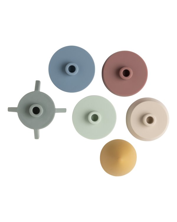 Baby's Only Stacking Tower BO-860.859.805.50 Силиконовая Ракетная Башня 0+