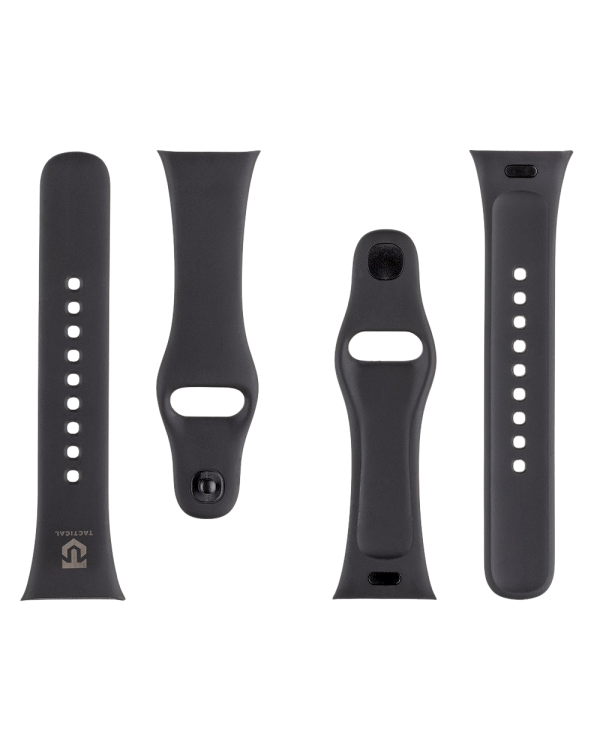 Tactical 844 Silicone Band Ремешок для часов Redmi Watch 3 / чёрный