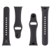 Tactical 844 Silicone Band Ремешок для часов Redmi Watch 3 / чёрный