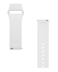 Tactical 436 Silicone Band Ремешок для часов 20mm / белый